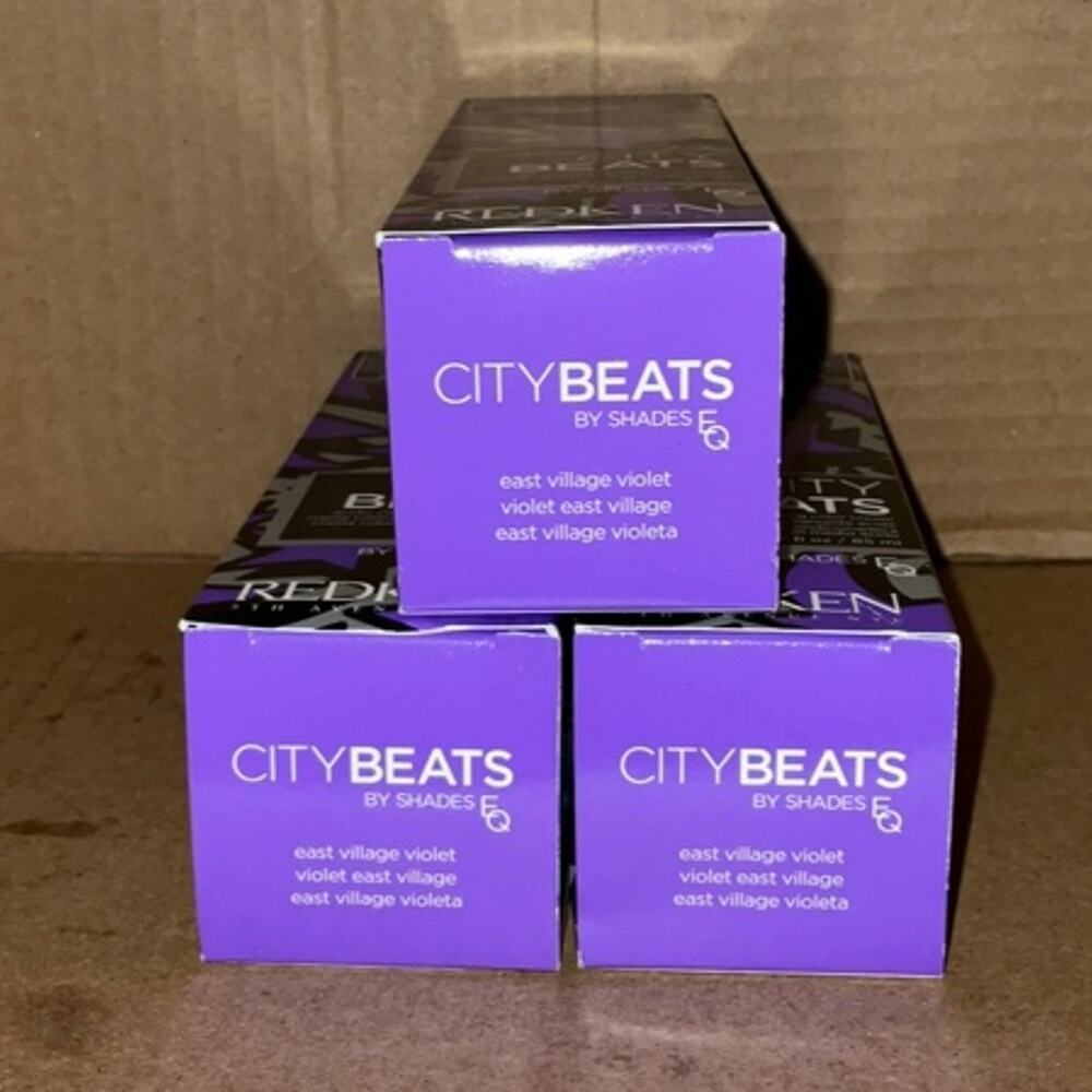 Redken City‎ Beats Shades EQ East Village Violet Hair Color semi hair